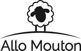 Logo d’Allo Mouton, partenaire de Nazkot Farm spécialisé dans les services liés aux moutons et aux projets de sacrifice.